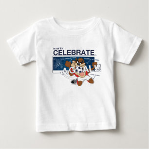 Wie man ein Ziel mit TAZ™ feiert Baby T-shirt