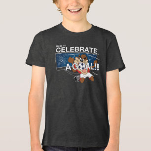 Wie man ein Ziel mit TAZ™ feiert Tri-Blend Shirt