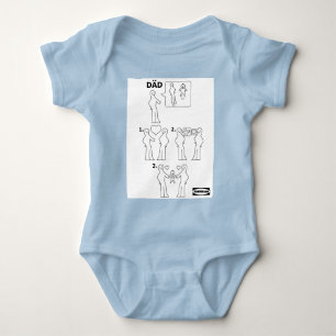 Wie man eine Gay Vater Instruction Sheet Parody zu Baby Strampler