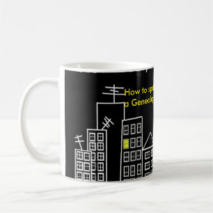 Wie man eine Genealogist-Tasse beschmutzt Kaffeetasse