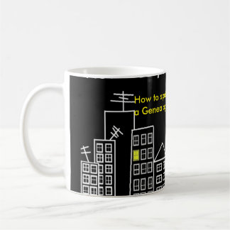 Wie man eine Genealogist-Tasse beschmutzt Kaffeetasse