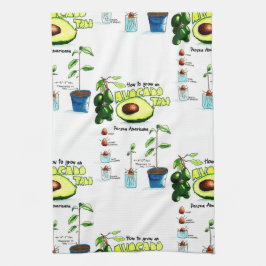 Wie man einen Avocado züchtet Geschirrtuch