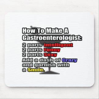 Wie man einen Gastroenterologen macht Mousepad