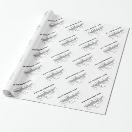 Wie man einen Haifisch erkennt (Biologie-Spaß) Geschenkpapier