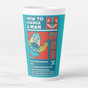 Wie man einen Mann verändert Milchtasse