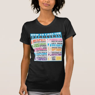 Wie man für Extroverts interessiert T-Shirt
