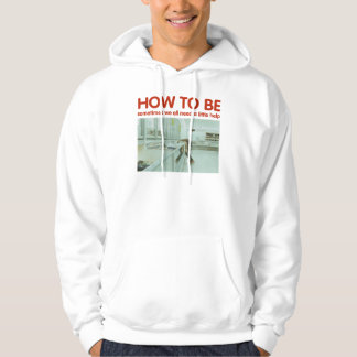 Wie man Kunst-Gefriermaschinehoodie-Weiß ist Hoodie