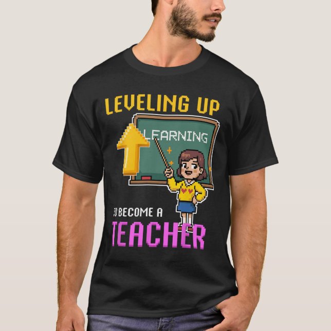 Wie man Lehrer-CK zu schulischen Funny-Gamer-Girls T-Shirt (Vorderseite)