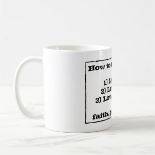 Wie man lutherische Kaffee-Tasse ist Kaffeetasse