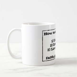 Wie man lutherische Kaffee-Tasse ist Kaffeetasse