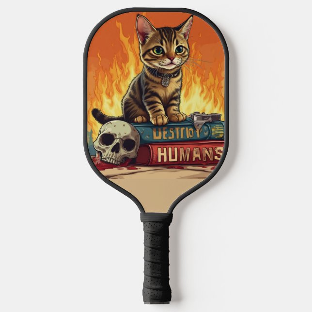 Wie man Menschen zerstört Pickleball Schläger (Vorderseite)