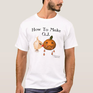 Wie man Orangensaft macht T-Shirt