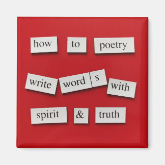 Wie man Poesie macht Magnet