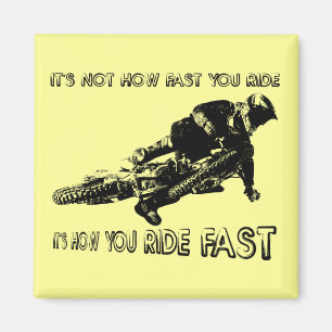 Wie man schnell mit dem Dirt Bike Motocross fährt  Magnet