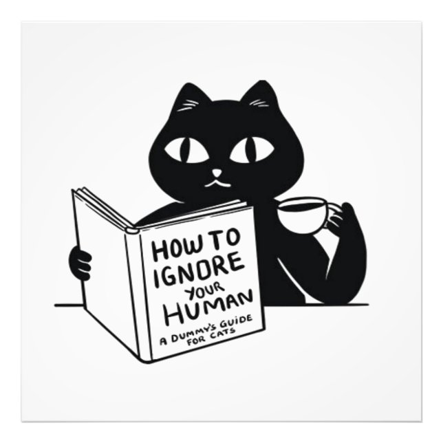 Wie man seine Leute ignoriert Fotodruck (Vorne)