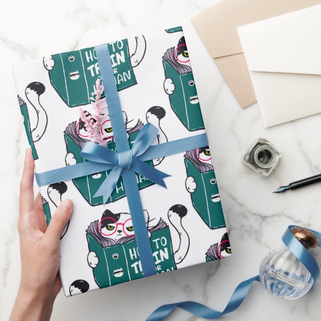 Wie man seine menschliche, lustige Katze mit Sonne Geschenkpapier (Schenken)