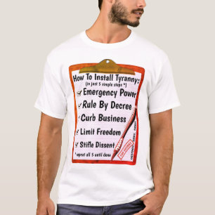 Wie man - Tyrannei (Licht) T - Shirt