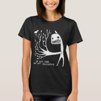 Wie man vollständig verschwindet - Illustrierte Te T-Shirt