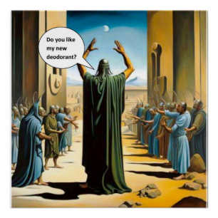 Wie mein Deodorant Poster