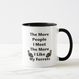 Wie meine Frettchen Tasse