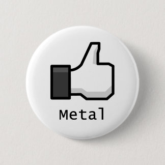 Wie Metall Button