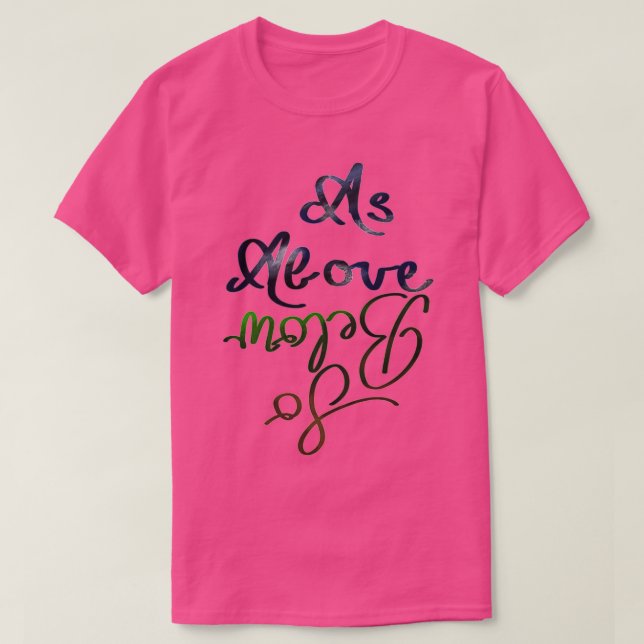 Wie oben unter 6 T-Shirt (Design vorne)