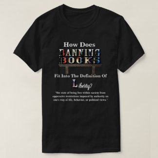 Wie passt das BANNING BÜCHER zu... "Freiheit"? T-Shirt