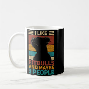 Wie Pitbulls Und Vielleicht 3 Leute Hunde Liebhabe Kaffeetasse