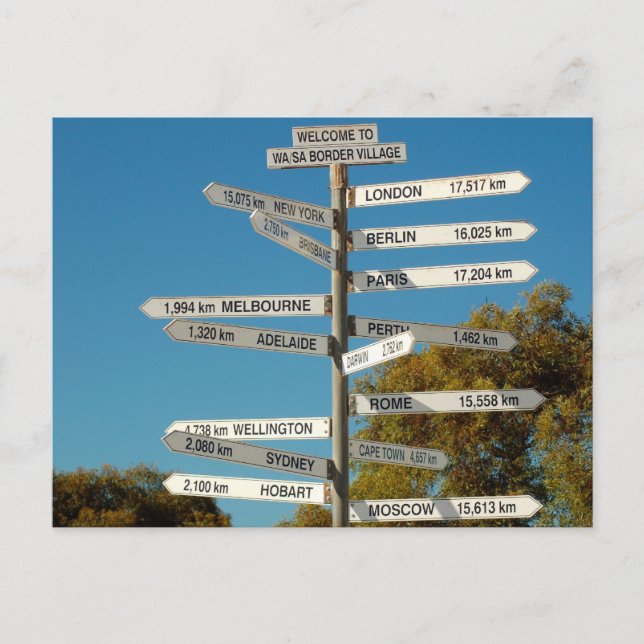 Wie? Postkarte (Vorderseite)