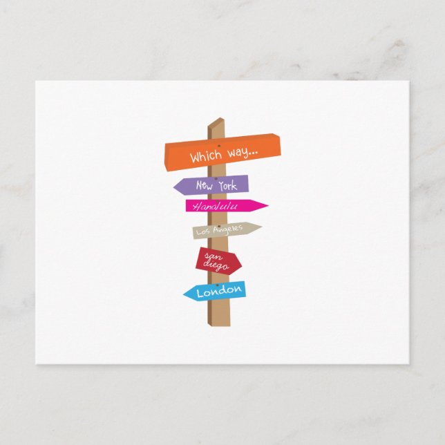 Wie? Postkarte (Vorderseite)