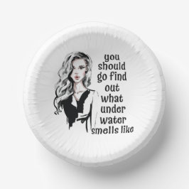Wie riecht Unterwasser? Pappteller