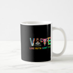Wie Ruth Ihnen RBG Feminist Voting Inspiration ges Kaffeetasse