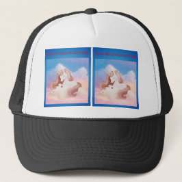 Wie schmecken Wolken? Niedlicher Einhornschlepper Truckerkappe