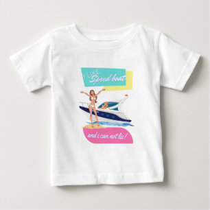 wie Schnellboot Baby T-shirt