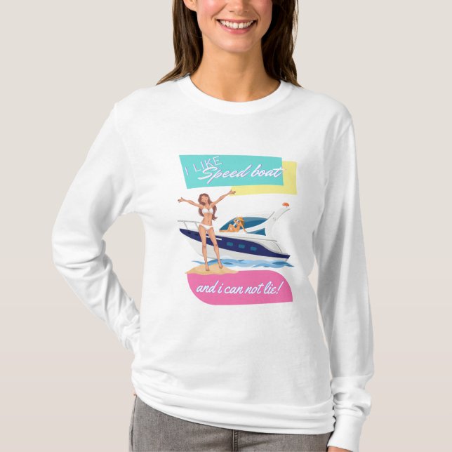 wie Schnellboot T-Shirt (Vorderseite)