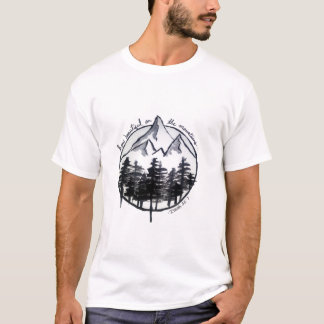 Wie schön auf dem Shirt der Gebirgsmänner