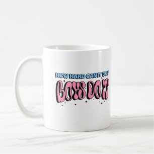Wie schwer kann es sein? Jungen tun es Frauenrecht Kaffeetasse