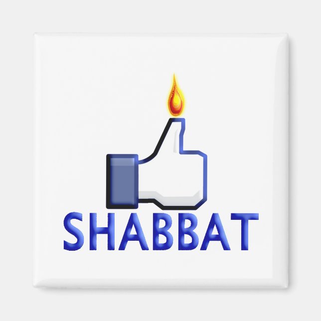 Wie Shabbat Magnet (Vorne)