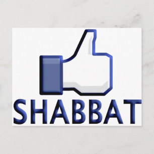 Wie Shabbat Postkarte