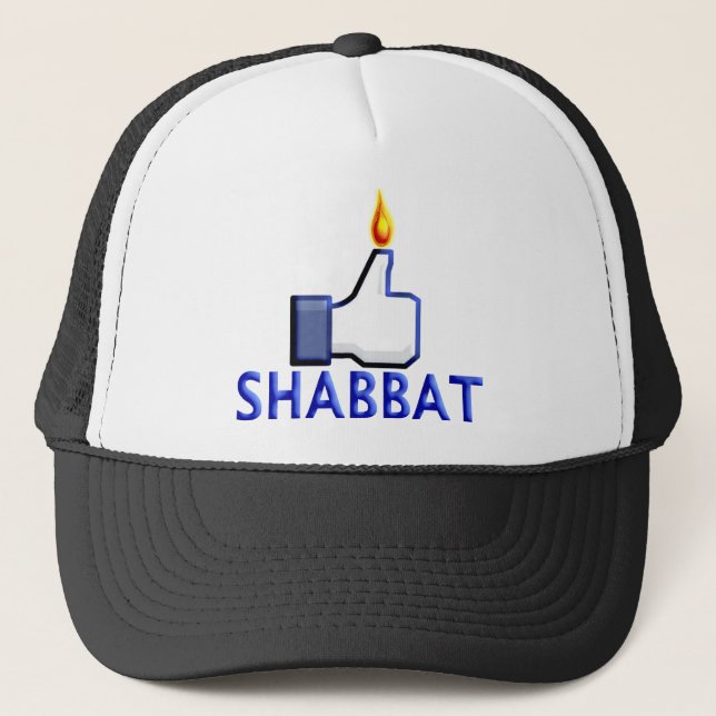 Wie Shabbat Truckerkappe (Vorderseite)
