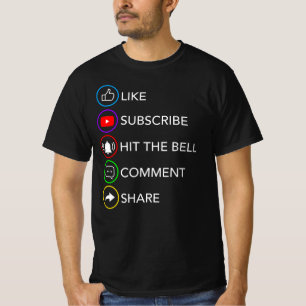 Wie "Share"-Commit-Video-Inhalte teilen T-Shirt
