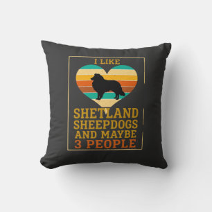 Wie Shetland-Schäferhunde Vielleicht Menschen Hund Kissen