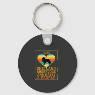 Wie Shetland Sheepdogs Vielleicht Menschen Hundehe Schlüsselanhänger