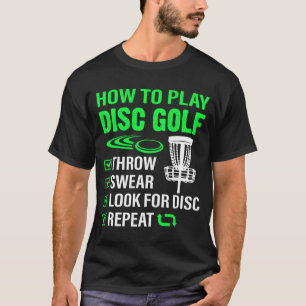 Wie Sie den Disc Golf Funny Frisbee Golfing Player T-Shirt