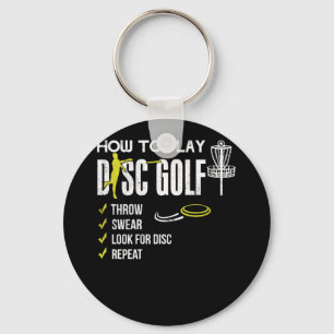 Wie Sie Disk Golf Frisbee Disk Spaß Disk wiedergeb Schlüsselanhänger