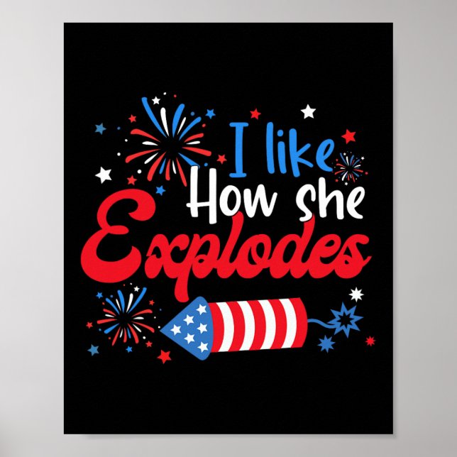 Wie sie Feuerwerke explodiert Funny Couple 4th O Poster (Vorne)