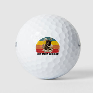 Wie Sie Geld brauchen - Gangsta Cat Golfball