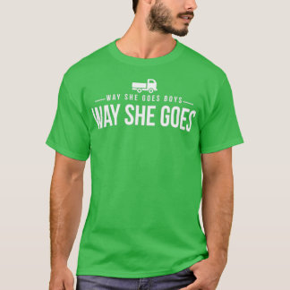 Wie sie Jungs auf den Weg bringt, geht sie V4 T-Shirt