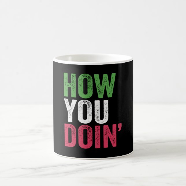 Wie Sie sich dem lustigen italienischen Sprichwort Kaffeetasse (Mittel)