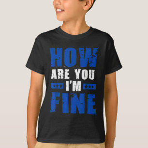 Wie sind Sie gut für psychische Gesundheit sensibi T-Shirt